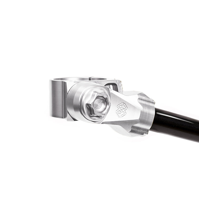 Gilles VarioBar Silver Adjustable Clip-On Handlebars - 51mm Clamps