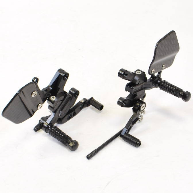 Gilles VCR Adjustable Rearset Kit - Standard or reverse shift