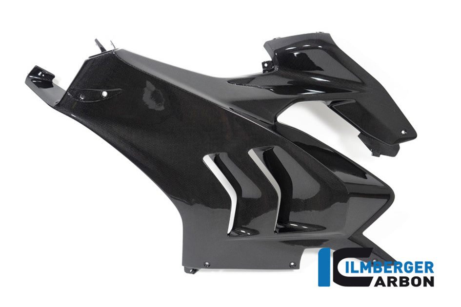 Ilmberger Carbon Fairing Side Panel (Left Hand Side) (Gloss Finish) - (V4 / S Models)