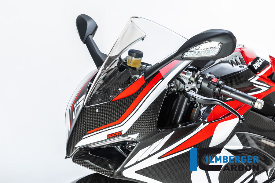 Ilmberger Carbon Front Fairing - Gloss Finish - (V4 / S Models)