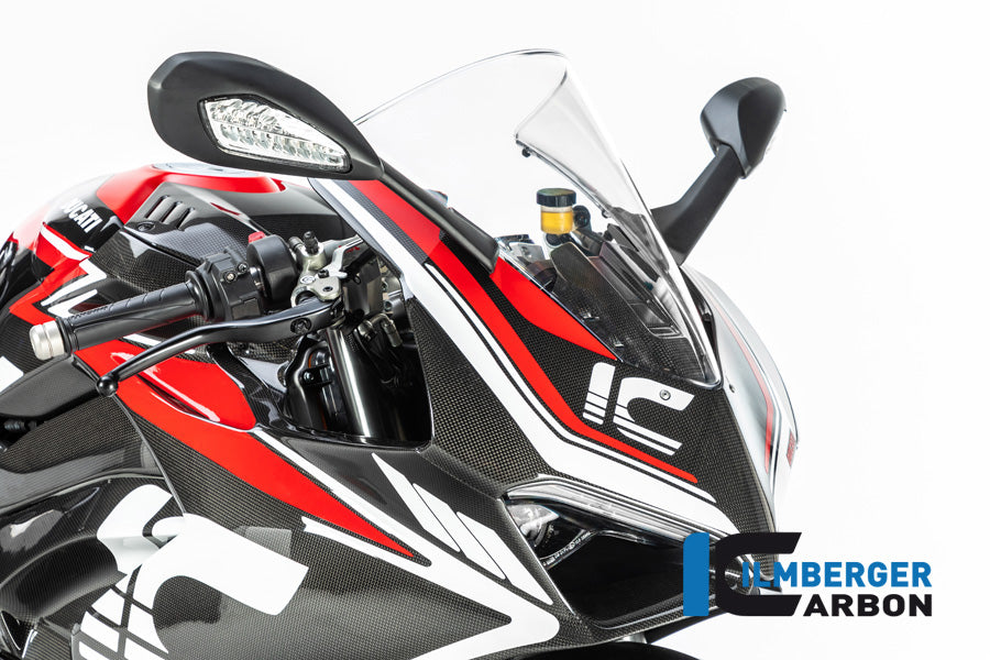 Ilmberger Carbon Front Fairing - Gloss Finish - (V4 / S Models)