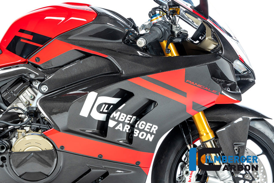 Ilmberger Carbon Fairing Side Panel (Right Hand Side) (Gloss Finish) - (V4 / S Models)
