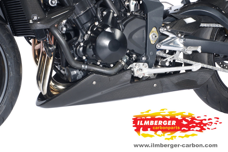 Ilmberger Carbon Bellypan – Triumph Street Triple 675 2008–2012 / Triumph Street Triple R 675 2009–2012