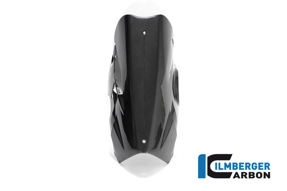 Ilmberger Carbon Bellypan For Higher Exhaust and Sidestand (Gloss Finish) - (V4 / S Models)