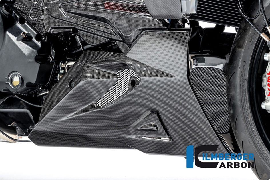 Ilmberger Carbon Bellypan Right Side - Gloss Finish