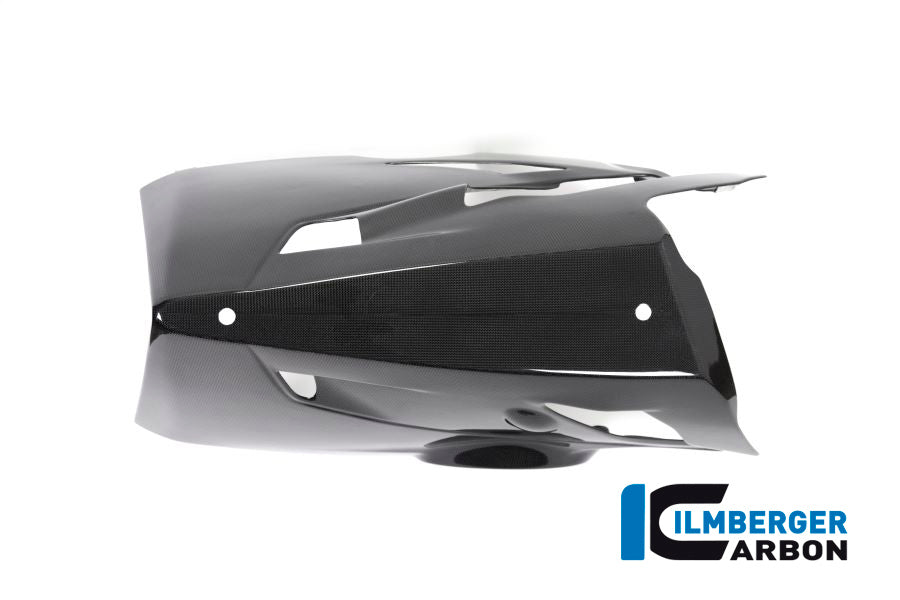 Ilmberger Carbon Bellypan (For Use With Akrapovic Full System) - Gloss Finish - (V4 / S & R Models)