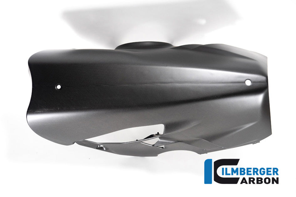 Ilmberger Carbon Bellypan For Higher Exhaust and Sidestand (Matt Finish) - (V4 / S Models)