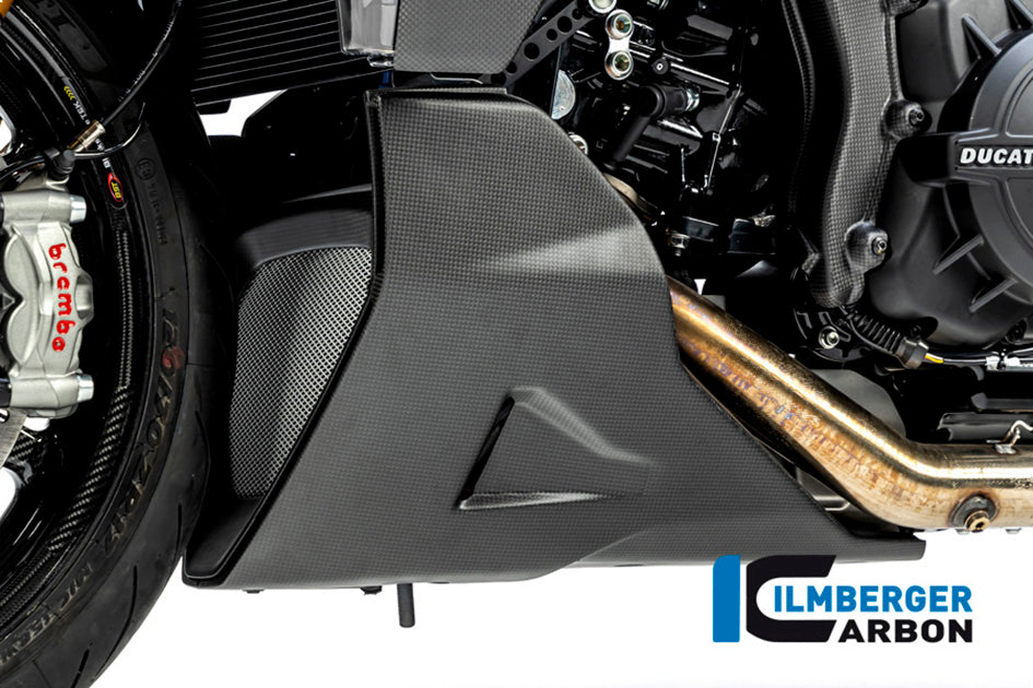 Ilmberger Carbon Bellypan Left Side - Matt Finish