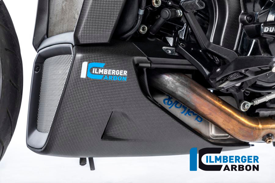 Ilmberger Carbon Bellypan (Left) Side - Matt Finish