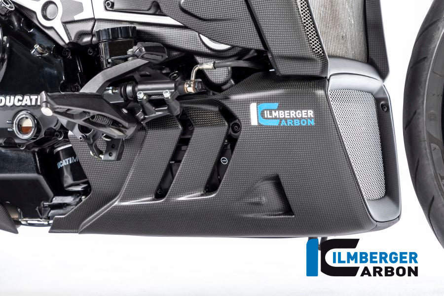 Ilmberger Carbon Bellypan (Right) Side - Matt Finish