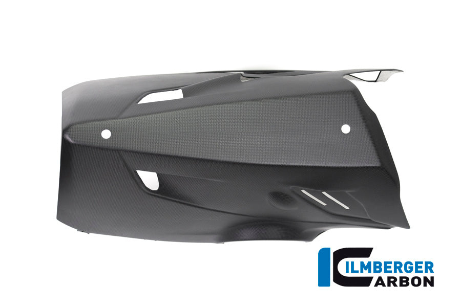 Ilmberger Carbon Bellypan (For Use With Akrapovic Slip-On Kit) - Matt Finish - (V4 / S & R Models)