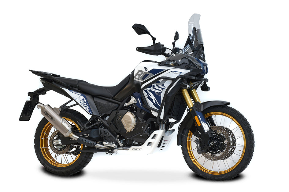 HP Corse SP-1 Evo Titanium Slip-On Kit (Road Legal) – Voge DS 800X Rally 2025–2026