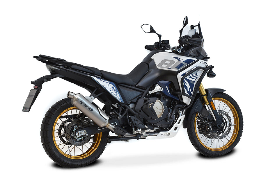HP Corse SP-1 Evo Titanium Slip-On Kit (Road Legal) – Voge DS 800X Rally 2025–2026