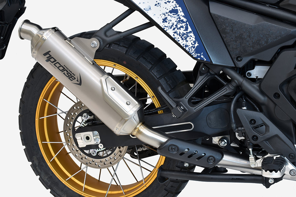 HP Corse SP-1 Evo Titanium Slip-On Kit (Road Legal) – Voge DS 800X Rally 2025–2026