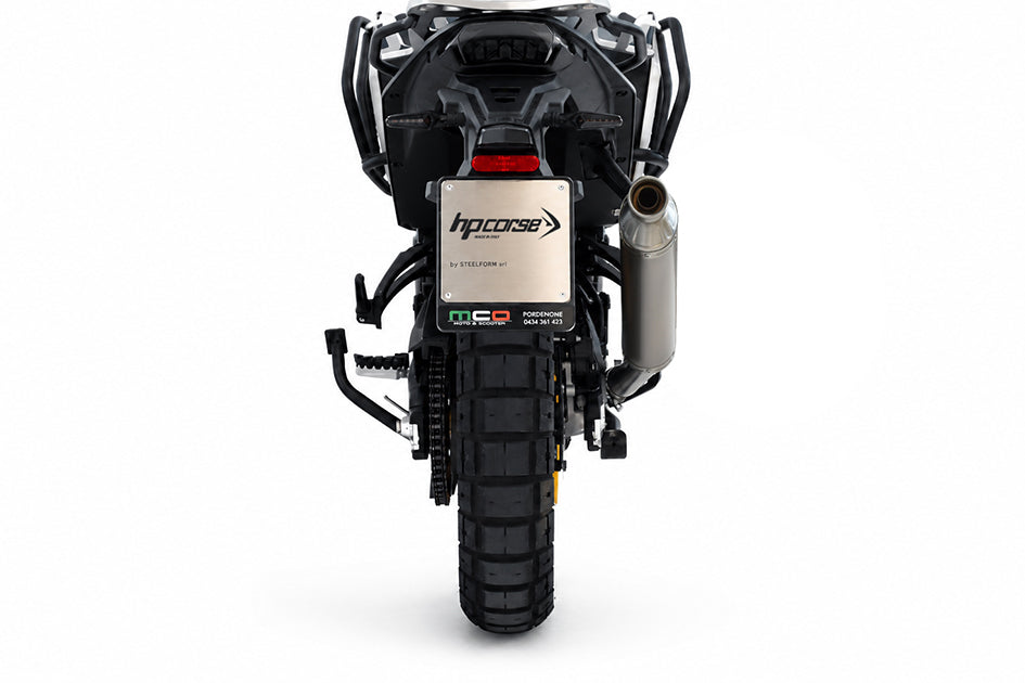 HP Corse SP-1 Evo Titanium Slip-On Kit (Road Legal) – Voge DS 800X Rally 2025–2026