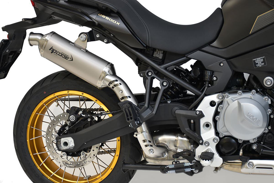 HP Corse SP-1 Evo Short Titanium Slip-On Kit (Road Legal) – Voge DS 900X 2024–2026