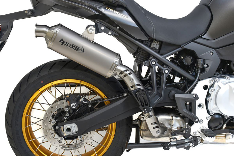 HP Corse SP-1 Evo Short Titanium Slip-On Kit (Road Legal) – Voge DS 900X 2024–2026