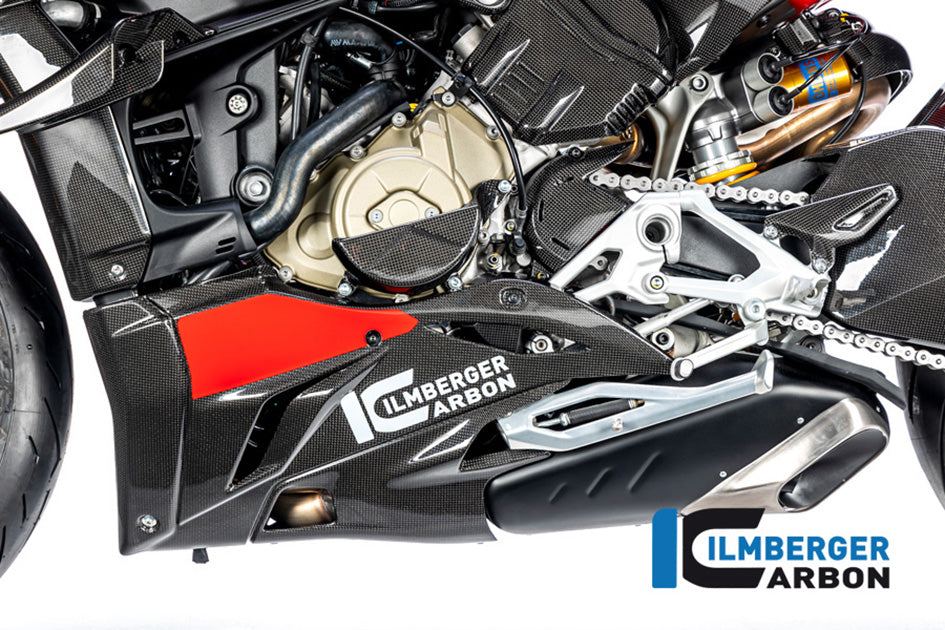 Ilmberger Carbon Belly Pan Left Hand Side (Gloss Finish)