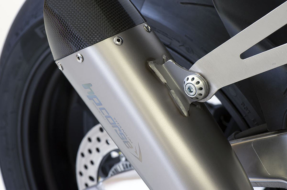 HP Corse Evoxtreme 260mm Titanium Slip-On Kit (Race) (XAPEVO2604T-AB)