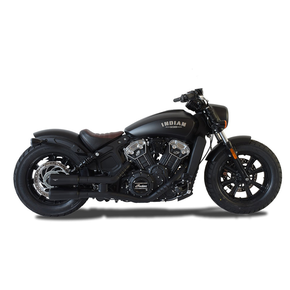 HP Corse V2 Black Coated Stainless Steel Slip-On Kit (Race)