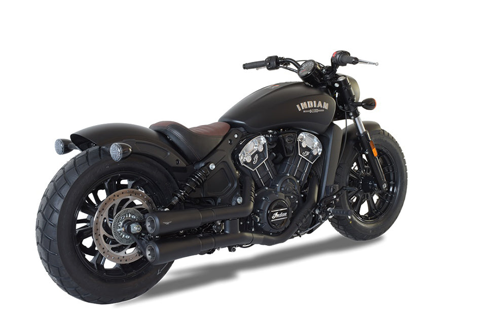 HP Corse V2 Black Coated Stainless Steel Slip-On Kit (Race)