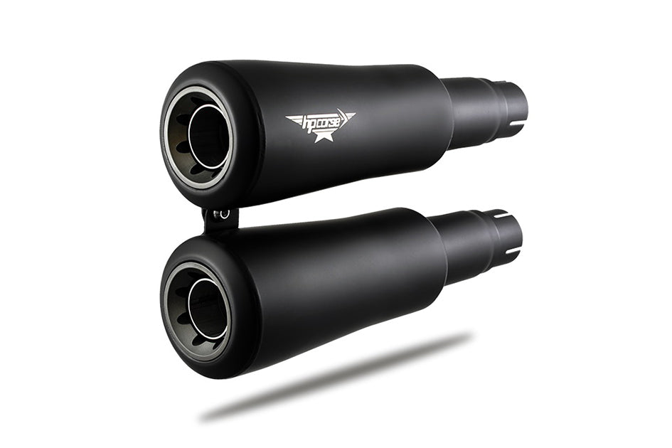 HP Corse V2 Black Coated Stainless Steel Slip-On Kit (Race)