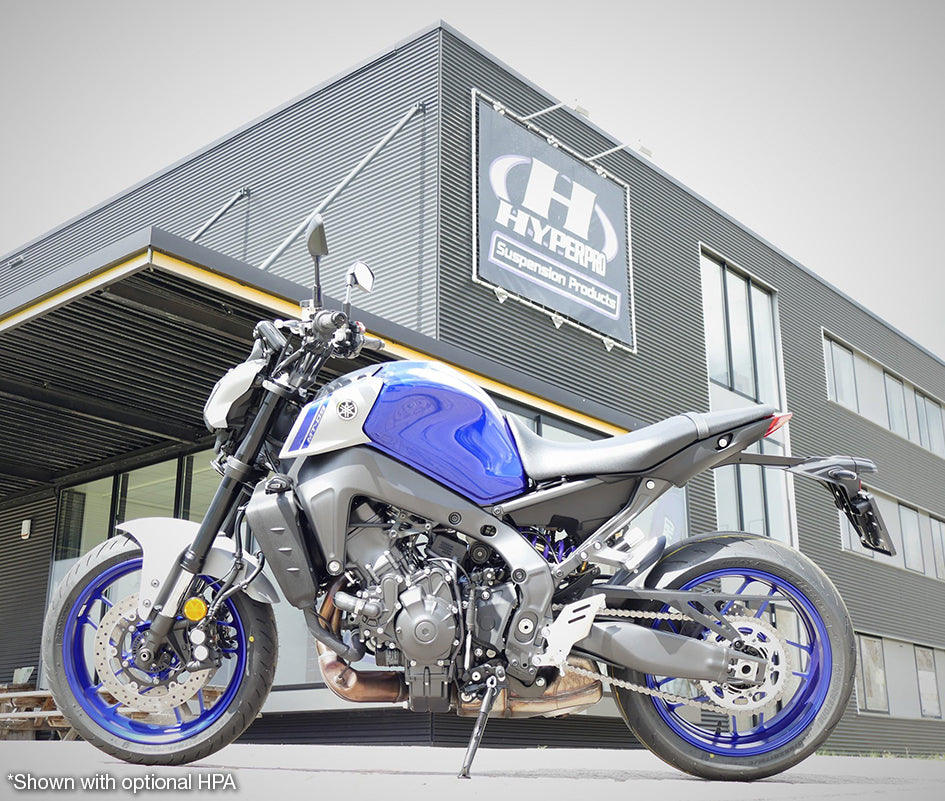 Hyperpro Fully Adjustable Shock (Fixed Reservoir) - High & Low Speed Compression - Bespoke Order To Riders Own Specification - (Manual prelo – Yamaha MT-09 2021–2023