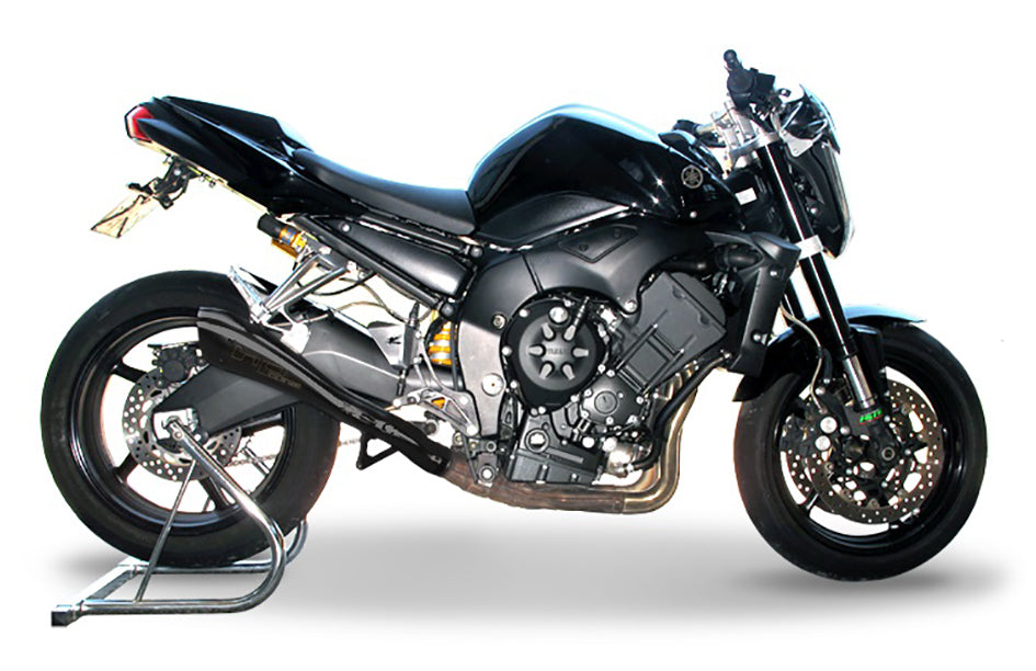 HP Corse Hydroform Black Coated Stainless Steel Slip-On Kit (Road Legal) – Yamaha FZ1 / Fazer (1000cc) 2006–2015