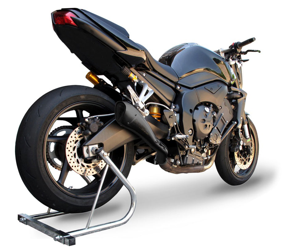HP Corse Hydroform Black Coated Stainless Steel Slip-On Kit (Road Legal) – Yamaha FZ1 / Fazer (1000cc) 2006–2015