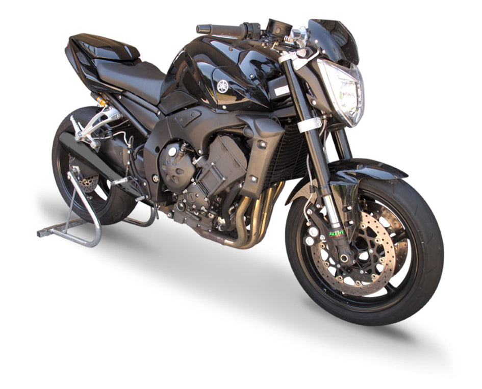 HP Corse Hydroform Black Coated Stainless Steel Slip-On Kit (Road Legal) – Yamaha FZ1 / Fazer (1000cc) 2006–2015