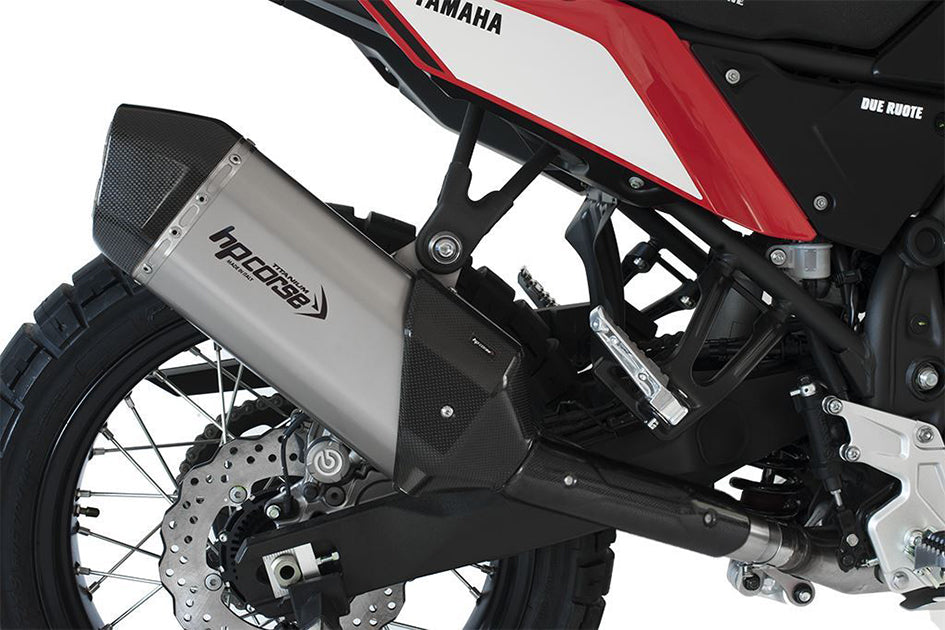 HP Corse SPS Carbon Short Titanium Slip-On Kit (Road Legal) – Yamaha Tenere 700 2019–2026
