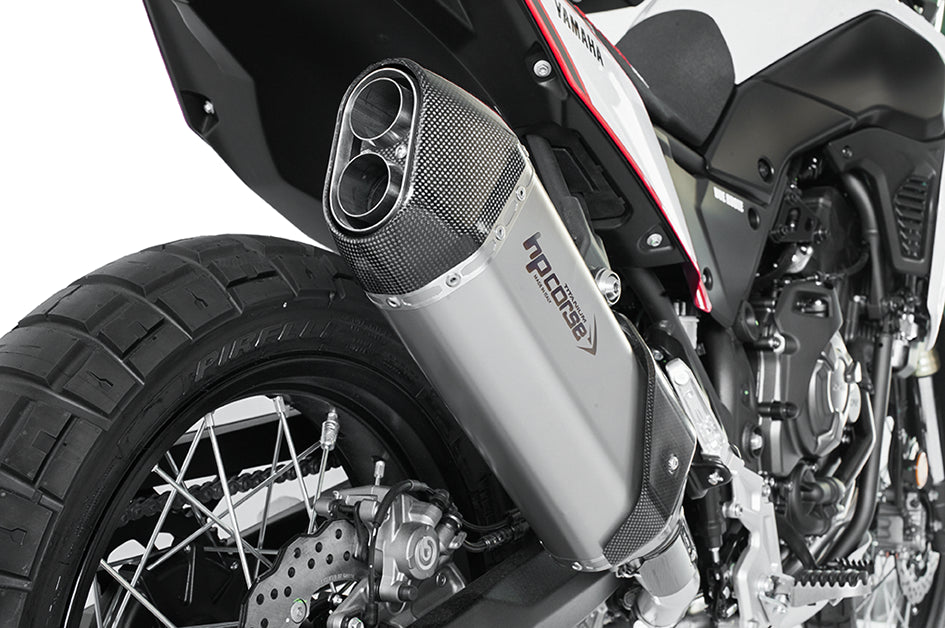 HP Corse SPS Carbon Short Titanium Slip-On Kit (Road Legal) – Yamaha Tenere 700 2019–2026
