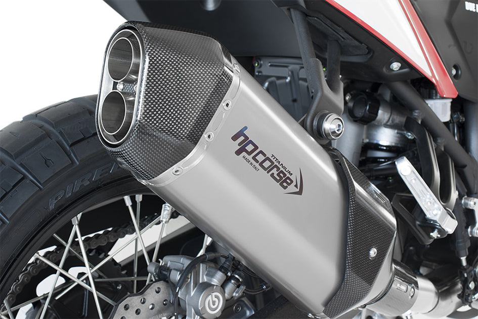 HP Corse SPS Carbon Short Titanium Slip-On Kit (Road Legal) – Yamaha Tenere 700 2019–2026