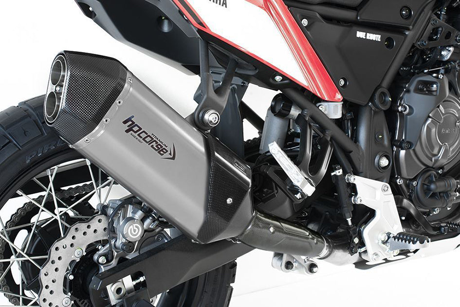 HP Corse SPS Carbon Short Titanium Slip-On Kit (Road Legal) – Yamaha Tenere 700 2019–2026