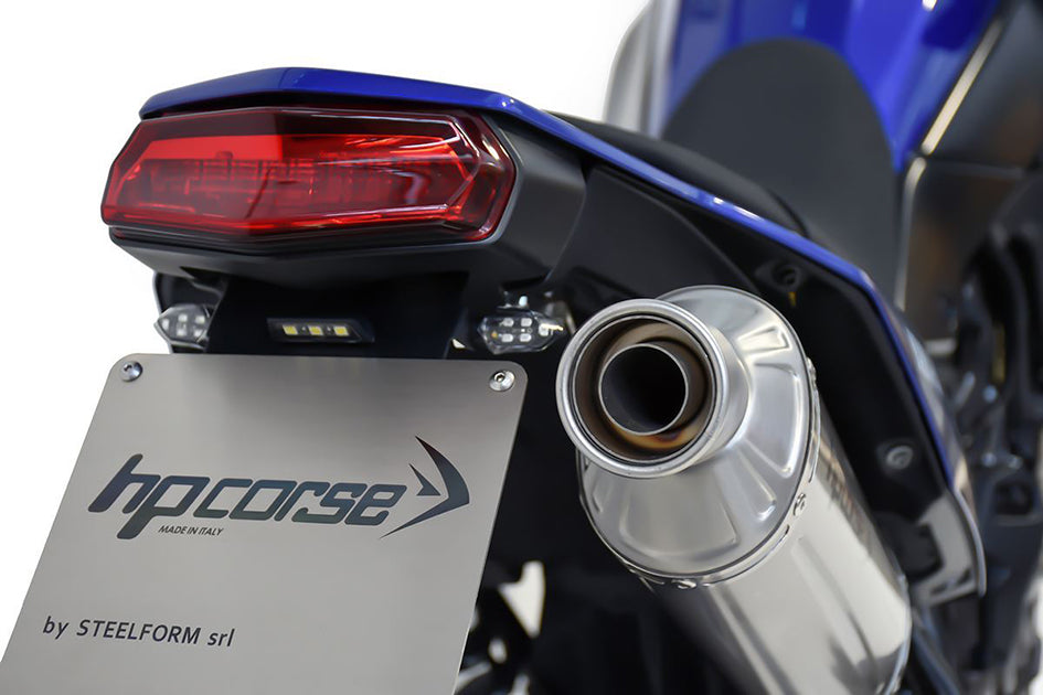 HP Corse High Level Licence Plate Holder - (for use with high level exhausts)