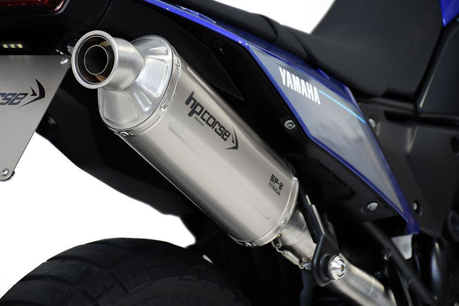 HP Corse SP-2 Short High Level Titanium Slip-On Kit (Road Legal) – Yamaha Tenere 700 2019–2026