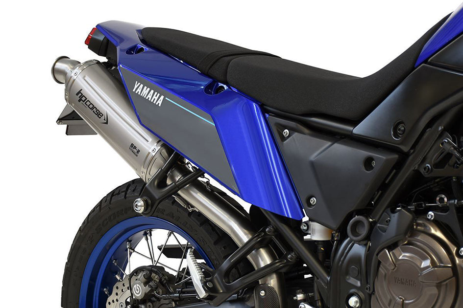 HP Corse SP-2 Short High Level Titanium Slip-On Kit (Road Legal) – Yamaha Tenere 700 2019–2026