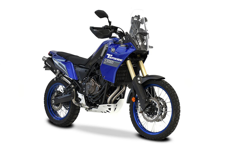 HP Corse SP-2 Short High Level Black Coated Titanium Slip-On Kit (Road Legal) – Yamaha Tenere 700 2019–2026