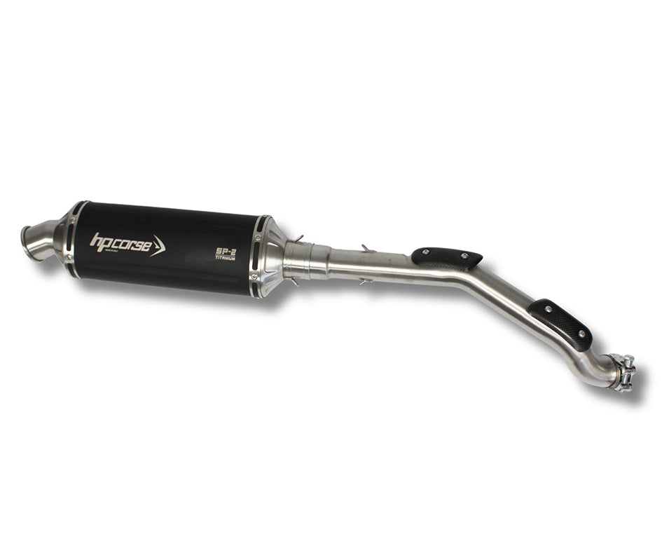 HP Corse SP-2 Short Explore Black Coated Titanium Slip-On Kit (Road Legal)