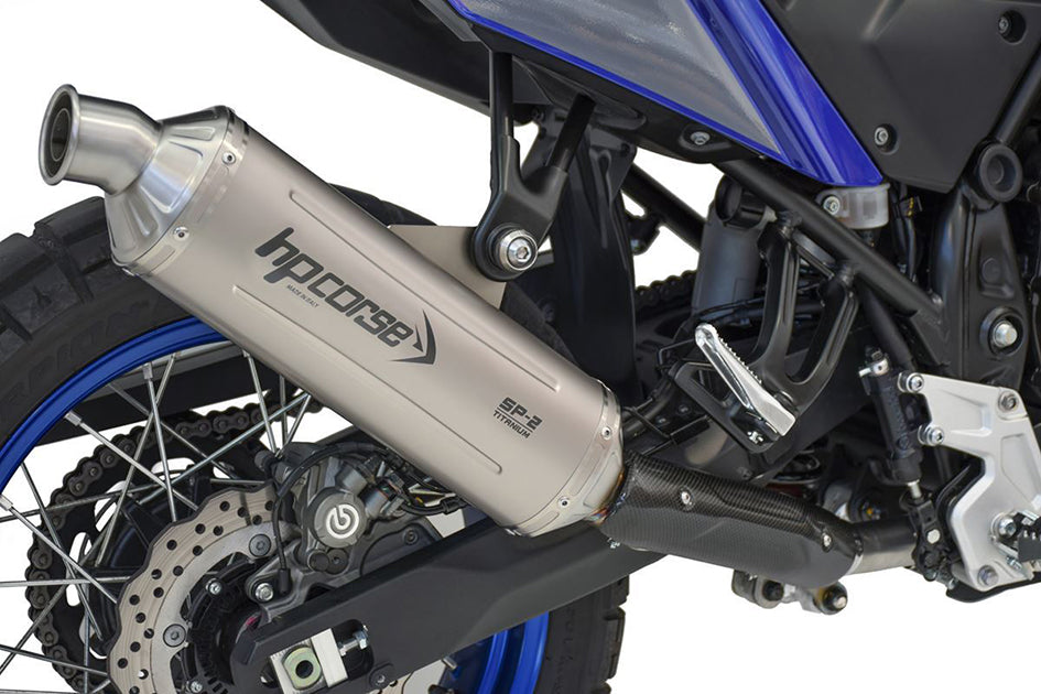 HP Corse SP-2 Short Titanium Slip-On Kit (Road Legal) – Yamaha Tenere 700 2019–2026