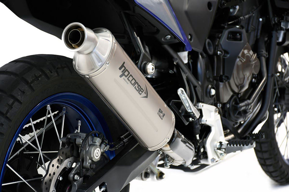 HP Corse SP-2 Short Titanium Slip-On Kit (Road Legal) – Yamaha Tenere 700 2019–2026