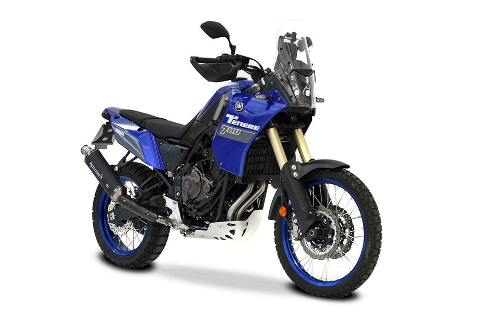 HP Corse SP-2 Short Black Coated Titanium Slip-On Kit (Road Legal) – Yamaha Tenere 700 2019–2026