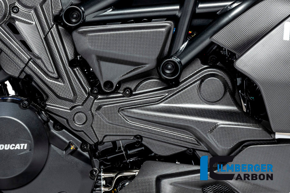 Ilmberger Carbon Cambeltcover Horizontal Cylinder - Matt Finish