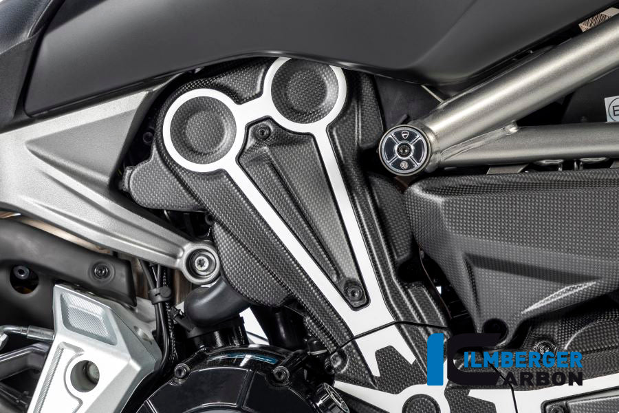 Ilmberger Cam Belt Covers (3-pieces) With Chrome Detail (Matt Finish)