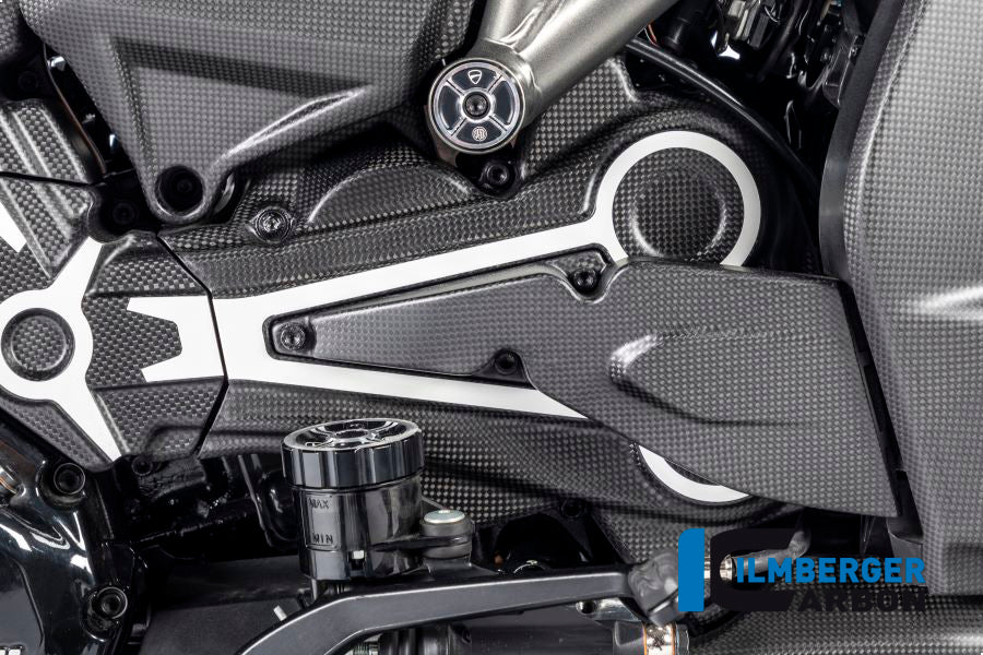 Ilmberger Cam Belt Covers (3-pieces) With Chrome Detail (Matt Finish)