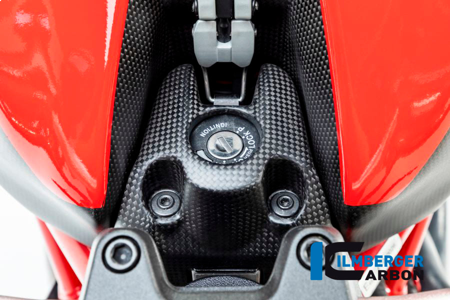 Ilmberger Carbon Ignition Switch Cover - Matt Finish – Ducati Monster 1200 / S 2017–2021